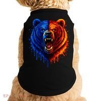 Graphic Bear Drip Bears Doggie Tank thumb 0