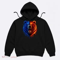 Graphic Bear Drip Bears Hoodie thumb 0
