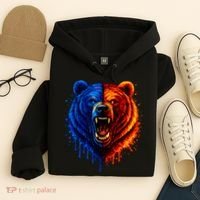 Graphic Bear Drip Bears Hoodie thumb 4