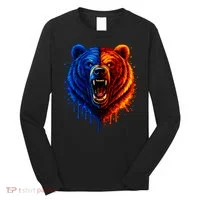 Graphic Bear Drip Bears Long Sleeve Shirt thumb 0