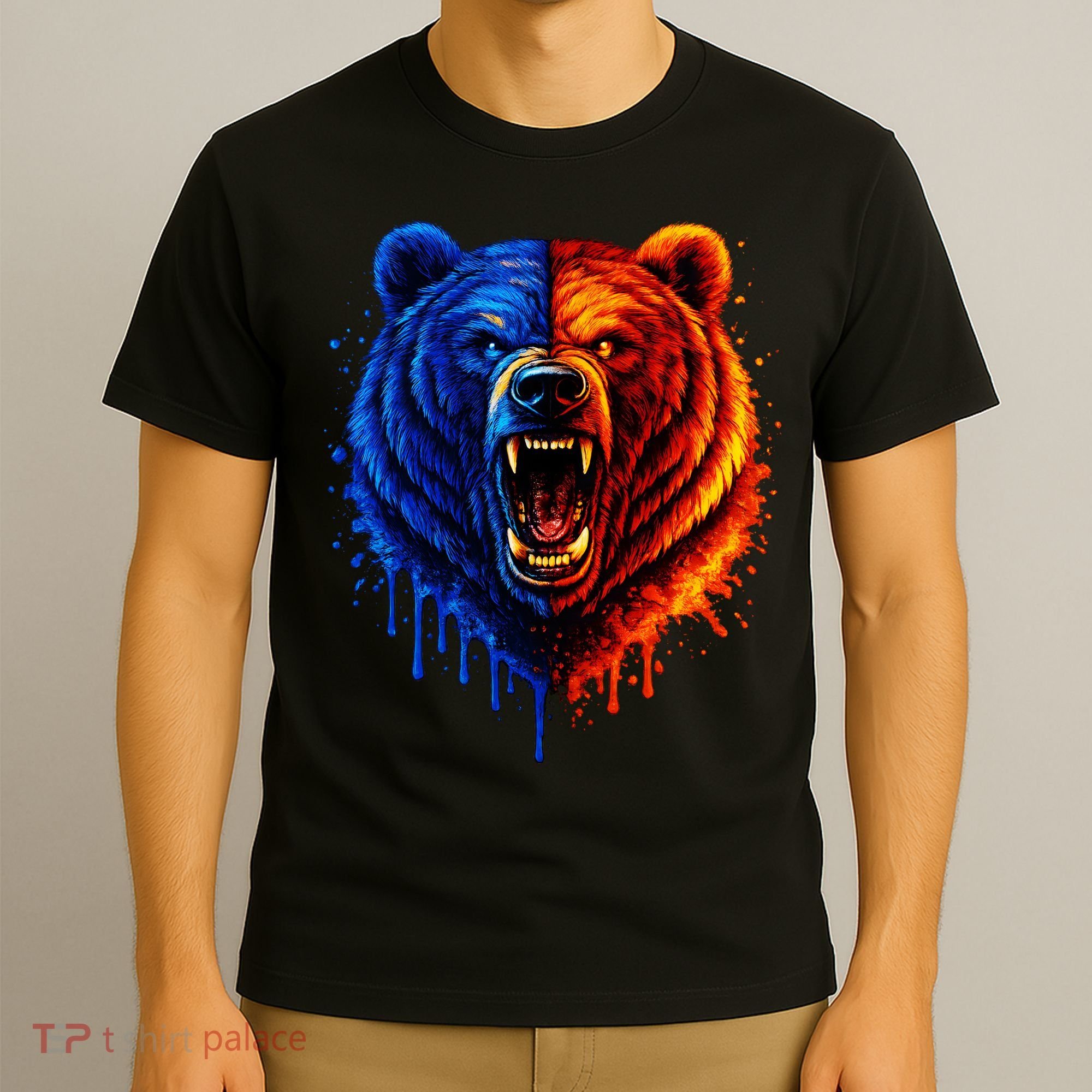 Graphic Bear Drip Bears T-Shirt