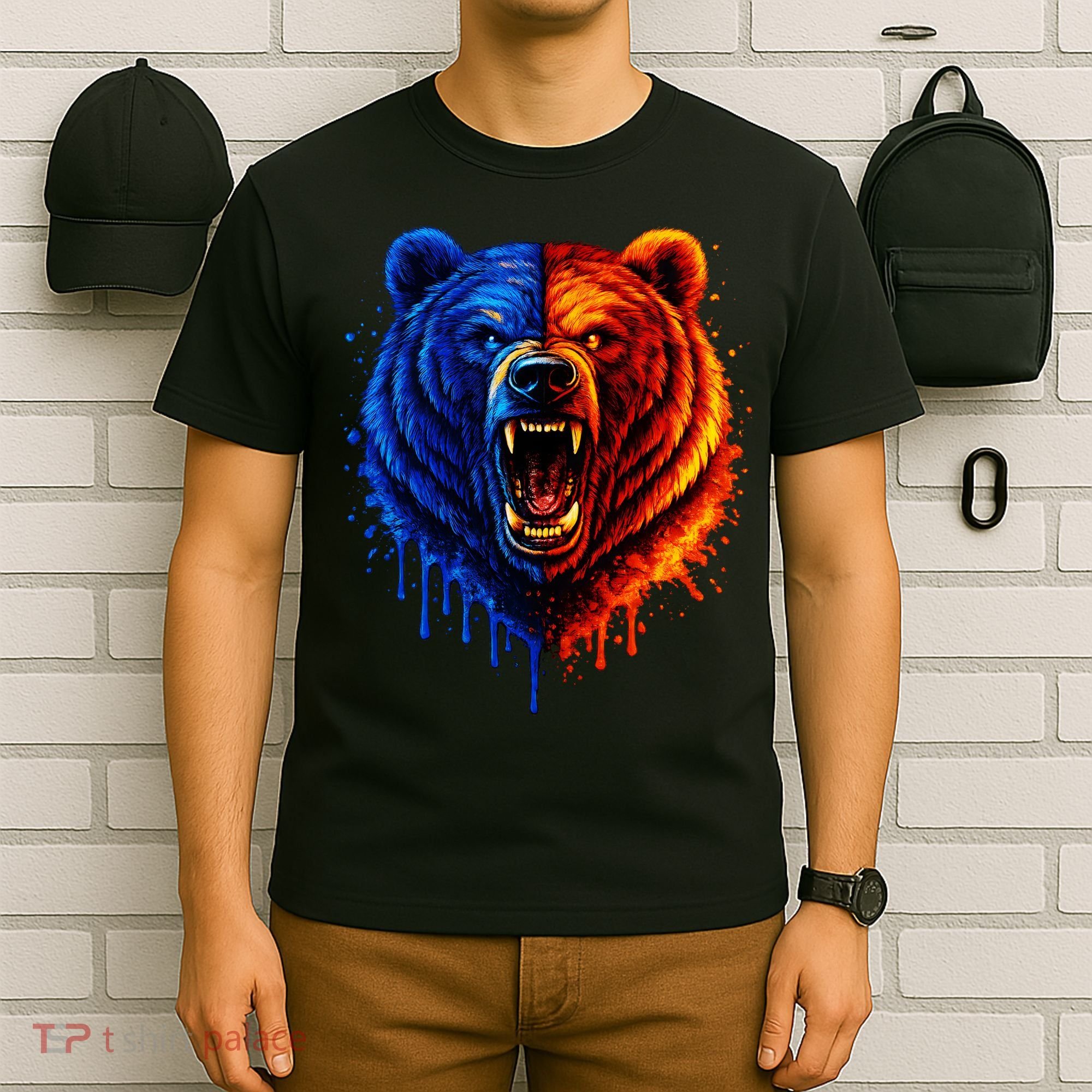 Graphic Bear Drip Bears T-Shirt