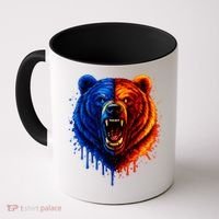 Graphic Bear Drip Bears Coffee Mug thumb 0