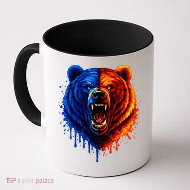 Graphic Bear Drip Bears Coffee Mug