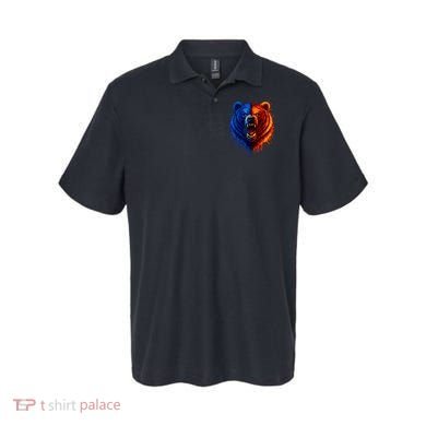 Graphic Bear Drip Bears Polo