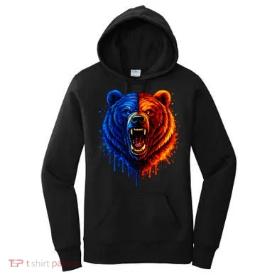 Graphic Bear Drip Bears Women's Hoodie