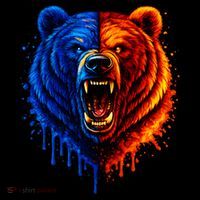 Graphic Bear Drip Bears Women's Tank Top thumb 5
