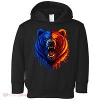 Graphic Bear Drip Bears Toddler Hoodie thumb 0