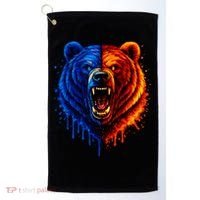 Graphic Bear Drip Bears Golf Towel thumb 0