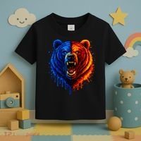 Graphic Bear Drip Bears Toddler T-Shirt thumb 3