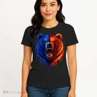 Graphic Bear Drip Bears Women's T-Shirt thumb 4