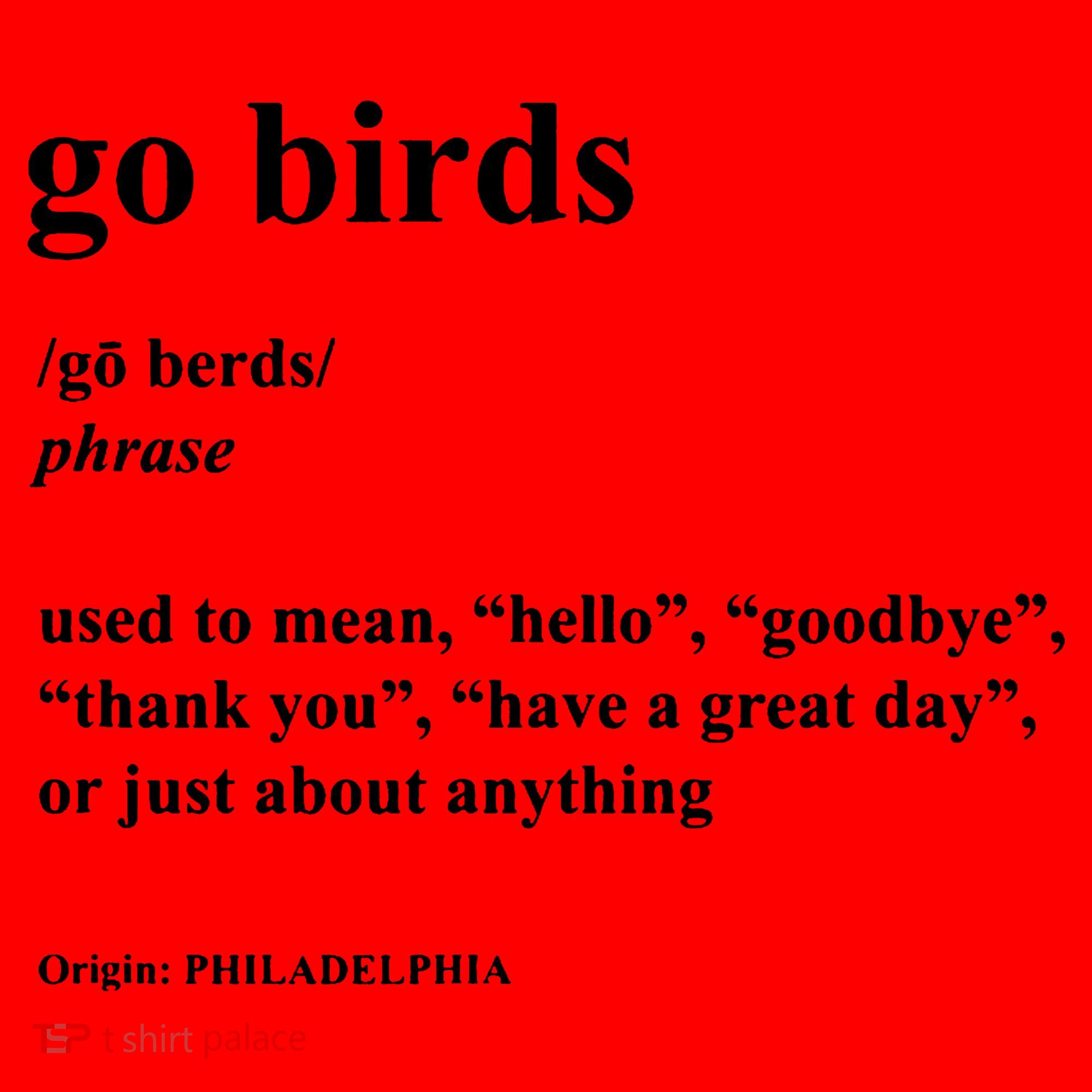 Go Birds Definition Philadelphia Football Santa Hat