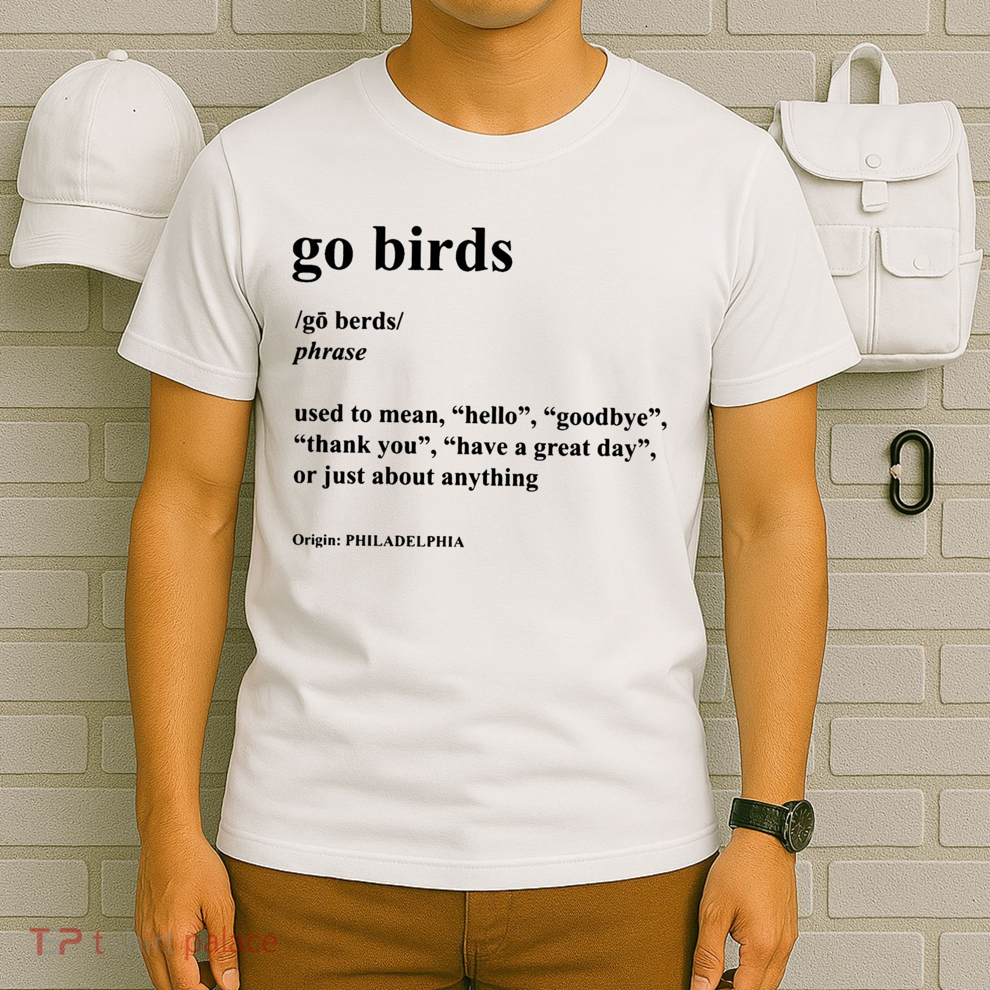 Go Birds Definition Philadelphia Football T-Shirt