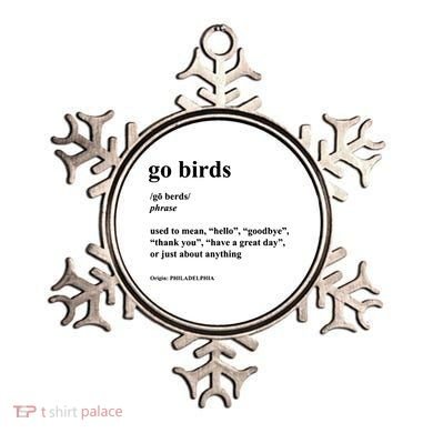 Go Birds Definition Philadelphia Football Ornament