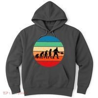 Glass Blowing Evolution Retro Hoodie thumb 0