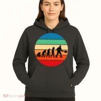 Glass Blowing Evolution Retro Hoodie thumb 5