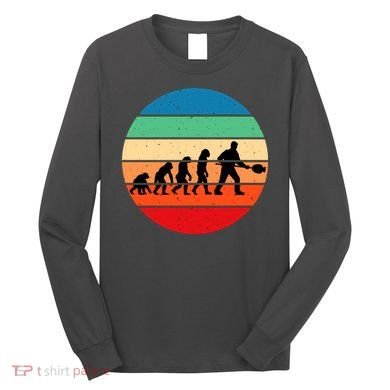 Glass Blowing Evolution Retro Long Sleeve Shirt