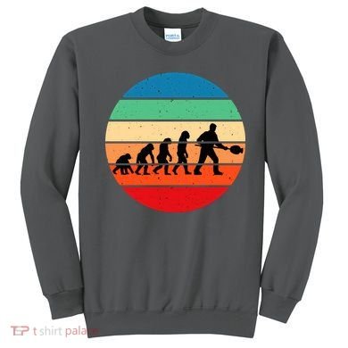 Glass Blowing Evolution Retro Sweatshirt