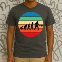 Glass Blowing Evolution Retro T-Shirt thumb 3