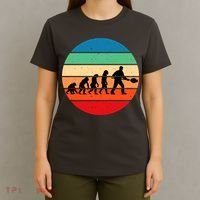 Glass Blowing Evolution Retro T-Shirt thumb 4