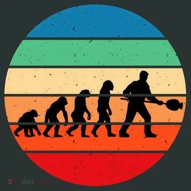 Glass Blowing Evolution Retro Mousepad