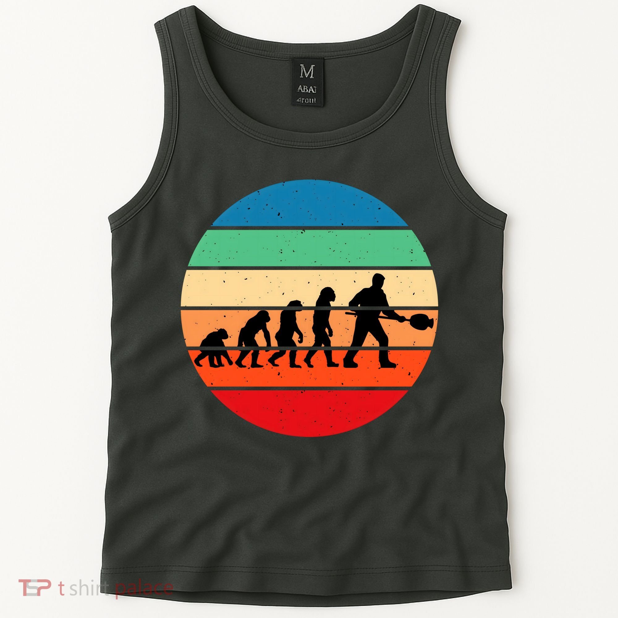 Glass Blowing Evolution Retro Tank Top