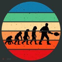 Glass Blowing Evolution Retro Tank Top thumb 6