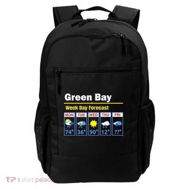 Green Bay Erratic 5 Day Weather Forecast Backpack