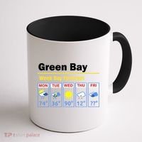 Green Bay Erratic 5 Day Weather Forecast Coffee Mug thumb 1