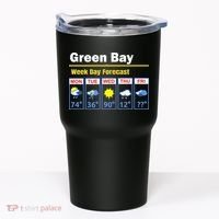 Green Bay Erratic 5 Day Weather Forecast Tumbler thumb 0