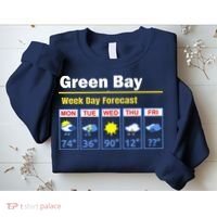 Green Bay Erratic 5 Day Weather Forecast Sweatshirt thumb 2
