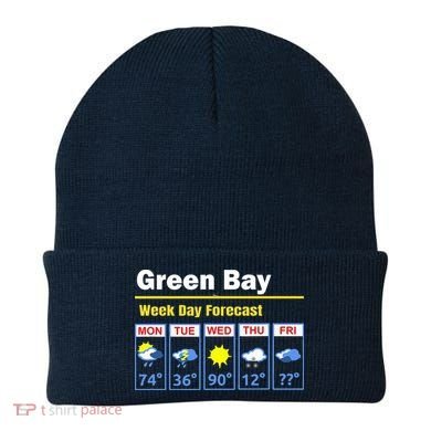 Green Bay Erratic 5 Day Weather Forecast Beanie
