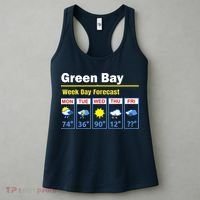 Green Bay Erratic 5 Day Weather Forecast Women's Tank Top thumb 3