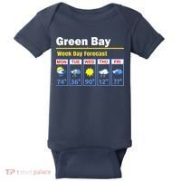 Green Bay Erratic 5 Day Weather Forecast Baby Bodysuit thumb 0