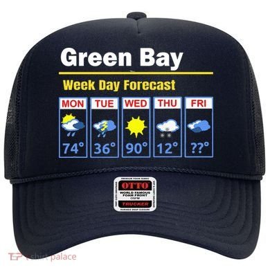 Green Bay Erratic 5 Day Weather Forecast Hat
