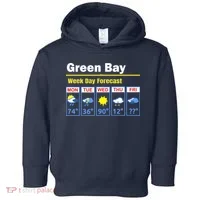 Green Bay Erratic 5 Day Weather Forecast Toddler Hoodie thumb 0