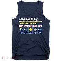 Green Bay Erratic 5 Day Weather Forecast Tank Top thumb 0