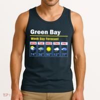 Green Bay Erratic 5 Day Weather Forecast Tank Top thumb 3