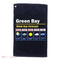 Green Bay Erratic 5 Day Weather Forecast Golf Towel thumb 0