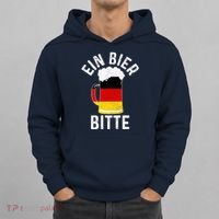 German Beer Ein Bier Bitte Germany Funny Oktoberfest Gift Hoodie thumb 0