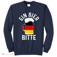 German Beer Ein Bier Bitte Germany Funny Oktoberfest Gift Sweatshirt thumb 0