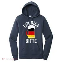 German Beer Ein Bier Bitte Germany Funny Oktoberfest Gift Women's Hoodie thumb 0
