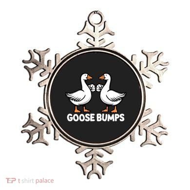 Goose Bumps Funny Pun Bff Goosebumps Geese Humor Gift Ornament