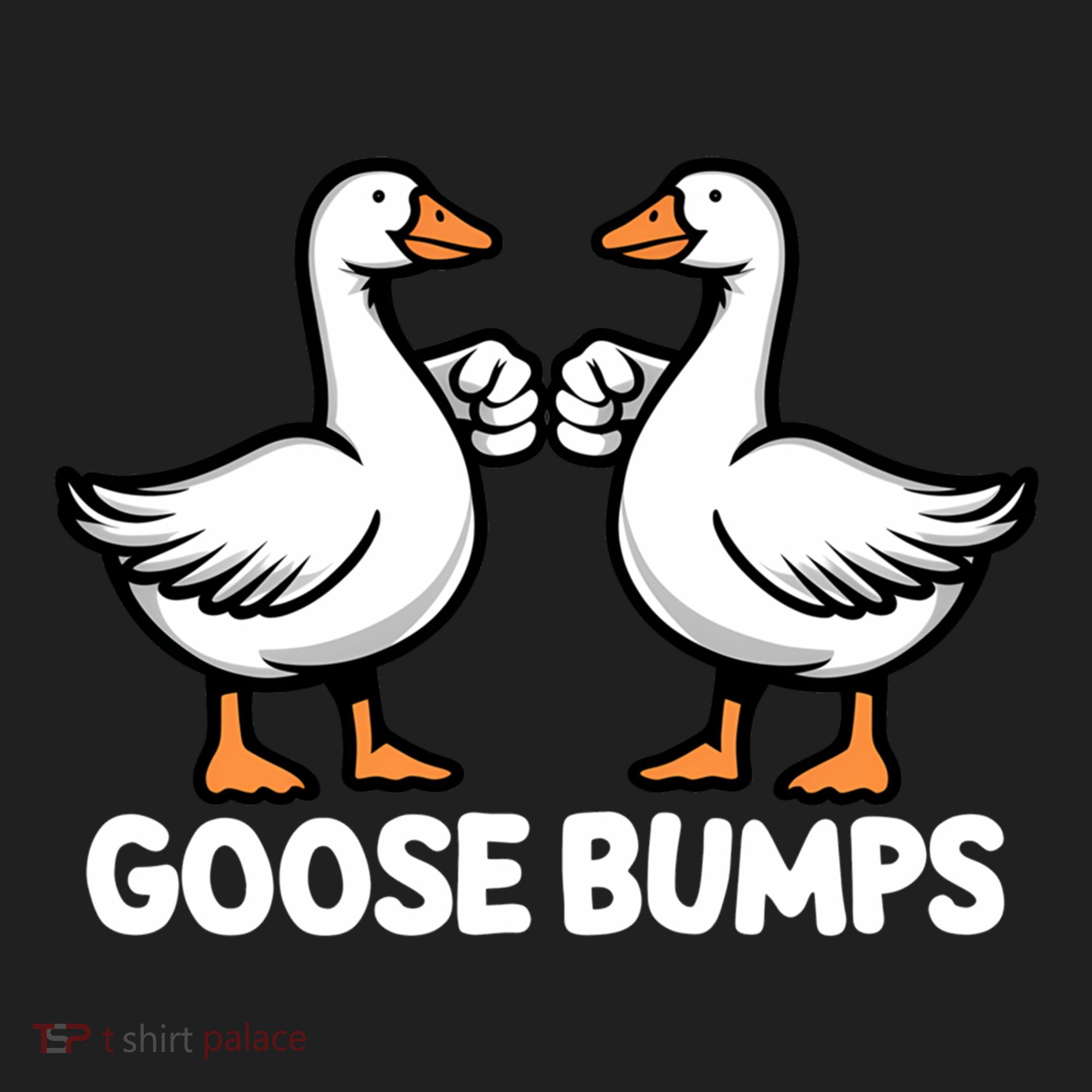 Goose Bumps Funny Pun Bff Goosebumps Geese Humor Gift Hat