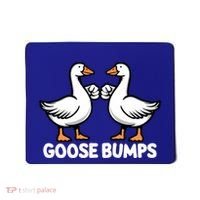 Goose Bumps Funny Pun Bff Goosebumps Geese Humor Gift Mousepad thumb 0