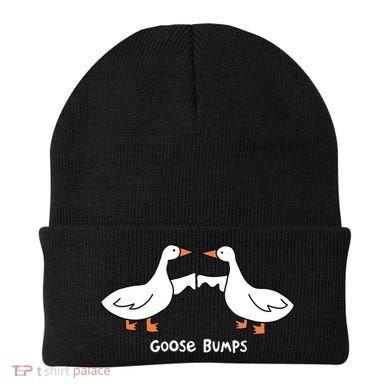 Goose Bumps Funny Beanie