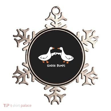 Goose Bumps Funny Ornament