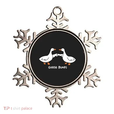 Goose Bumps Funny Ornament