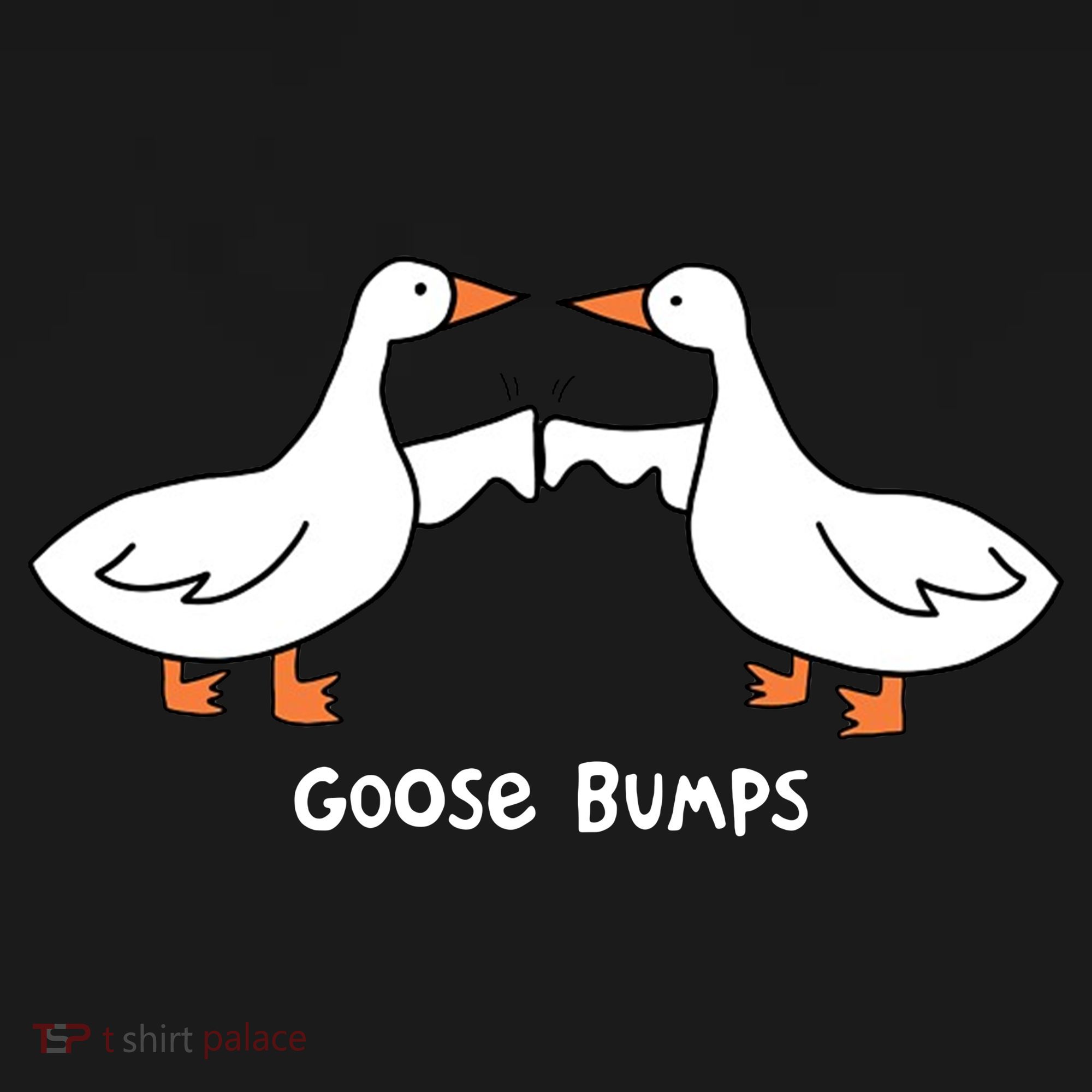 Goose Bumps Funny Ornament