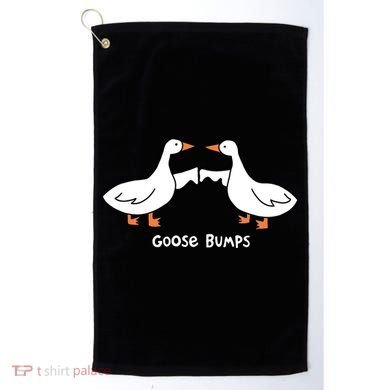 Goose Bumps Funny Golf Towel